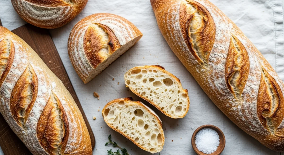 Baguettes au levain : Recette facile