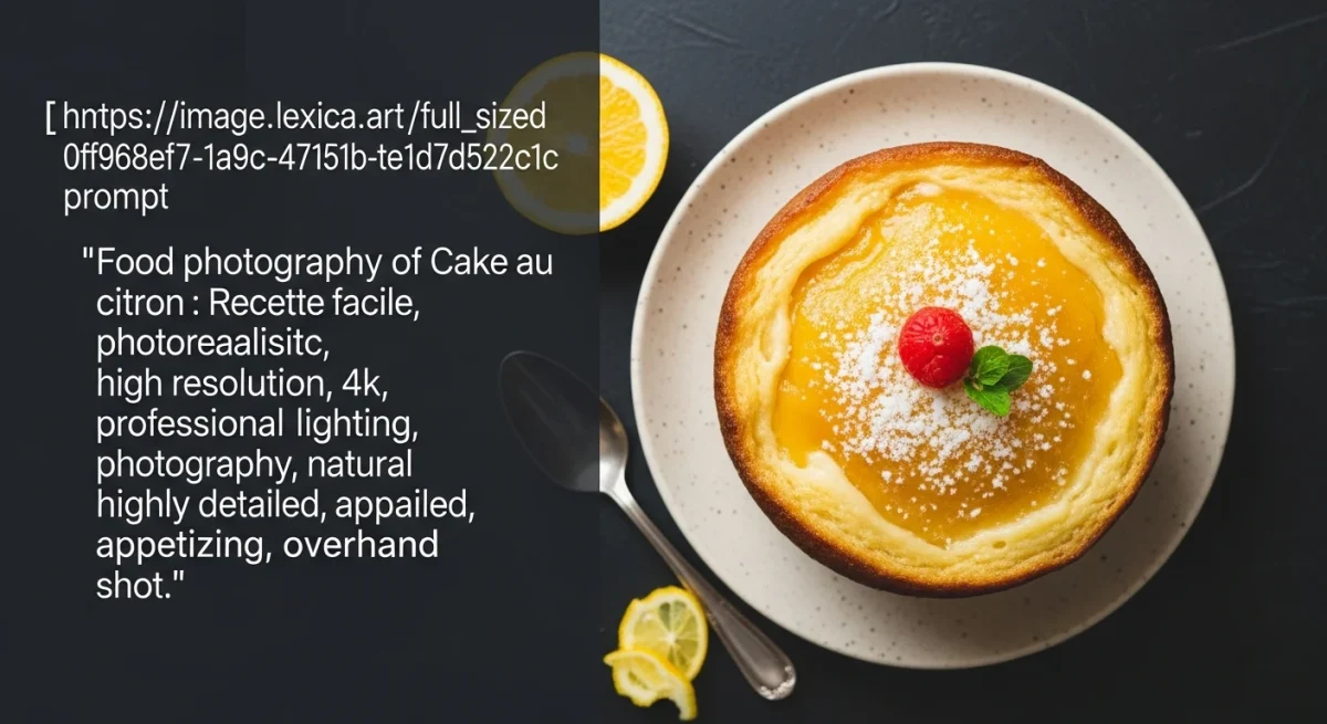 Cake au citron : Recette facile