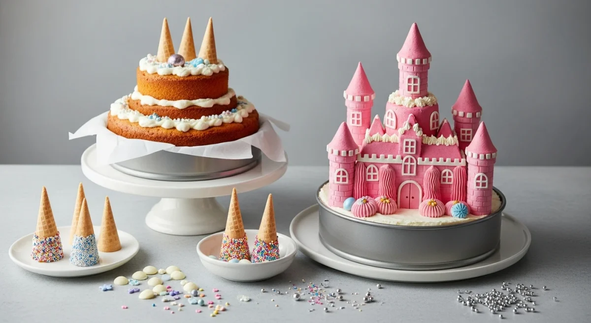 Cake design château de princesse : Recette facile