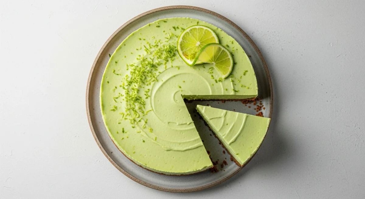 Cheesecake à l’avocat et au citron vert : Recette facile