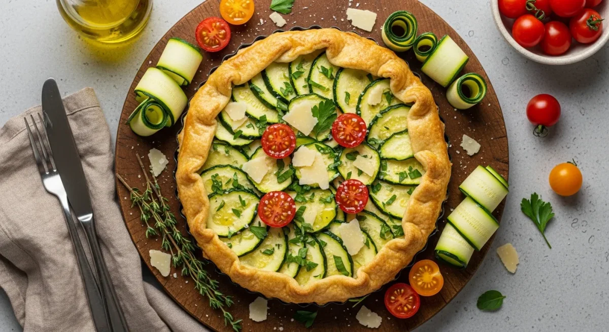 Dites le avec des tartes… à la courgette! : Recette facile