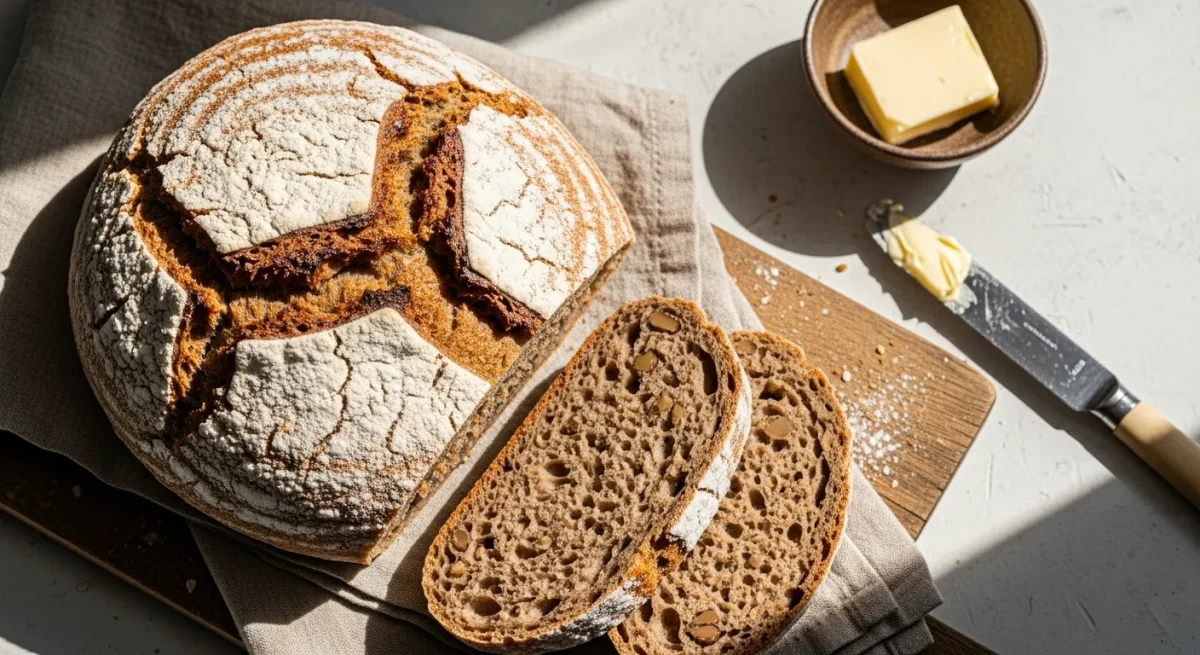 Pain de seigle au levain : Recette facile