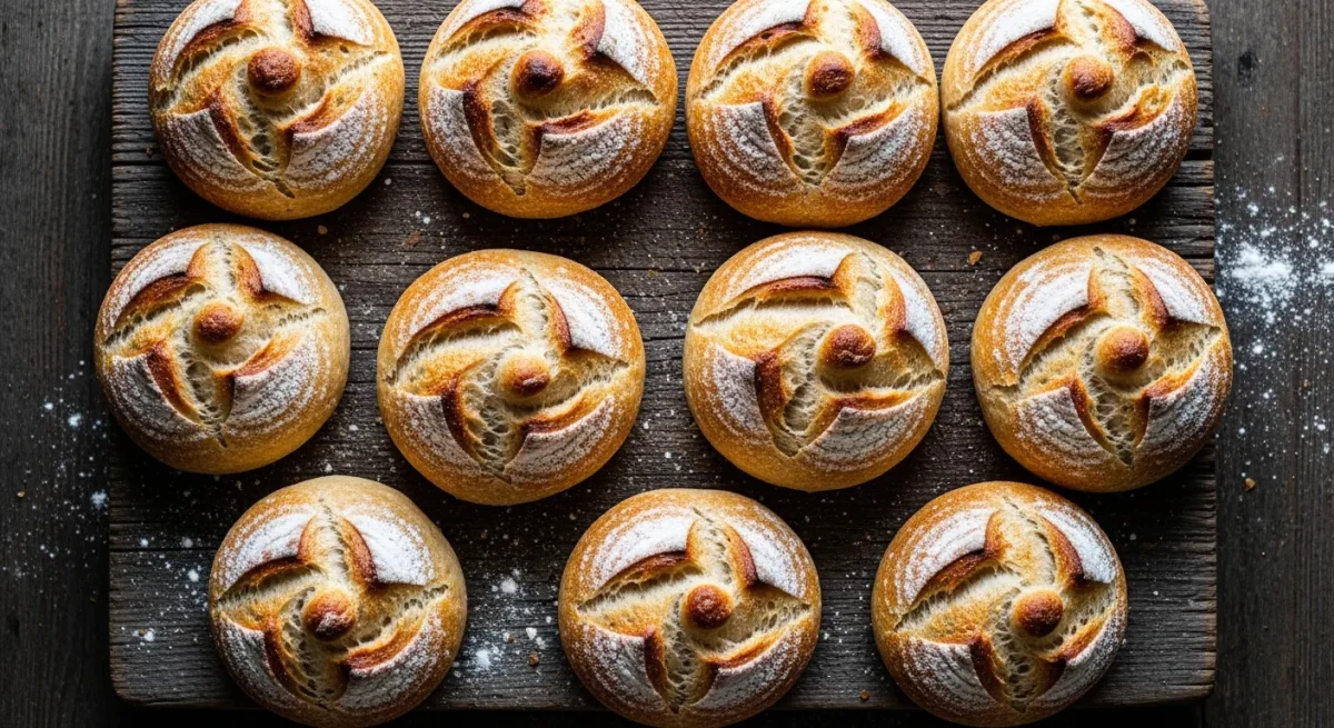 Pains pistolets : Recette facile